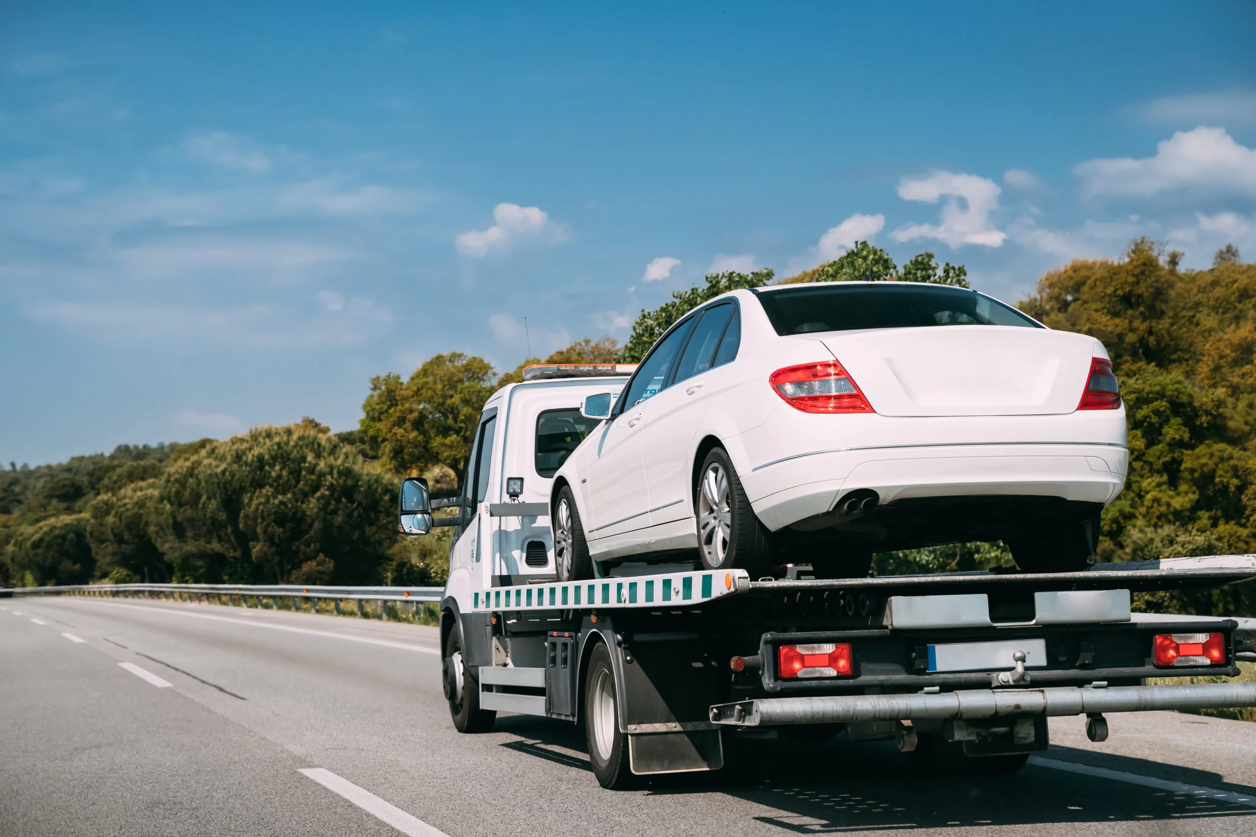 Vehicle Flatbed Towing